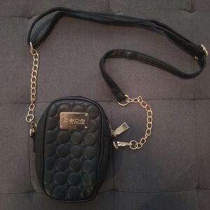 Bebe small black crossbody bag